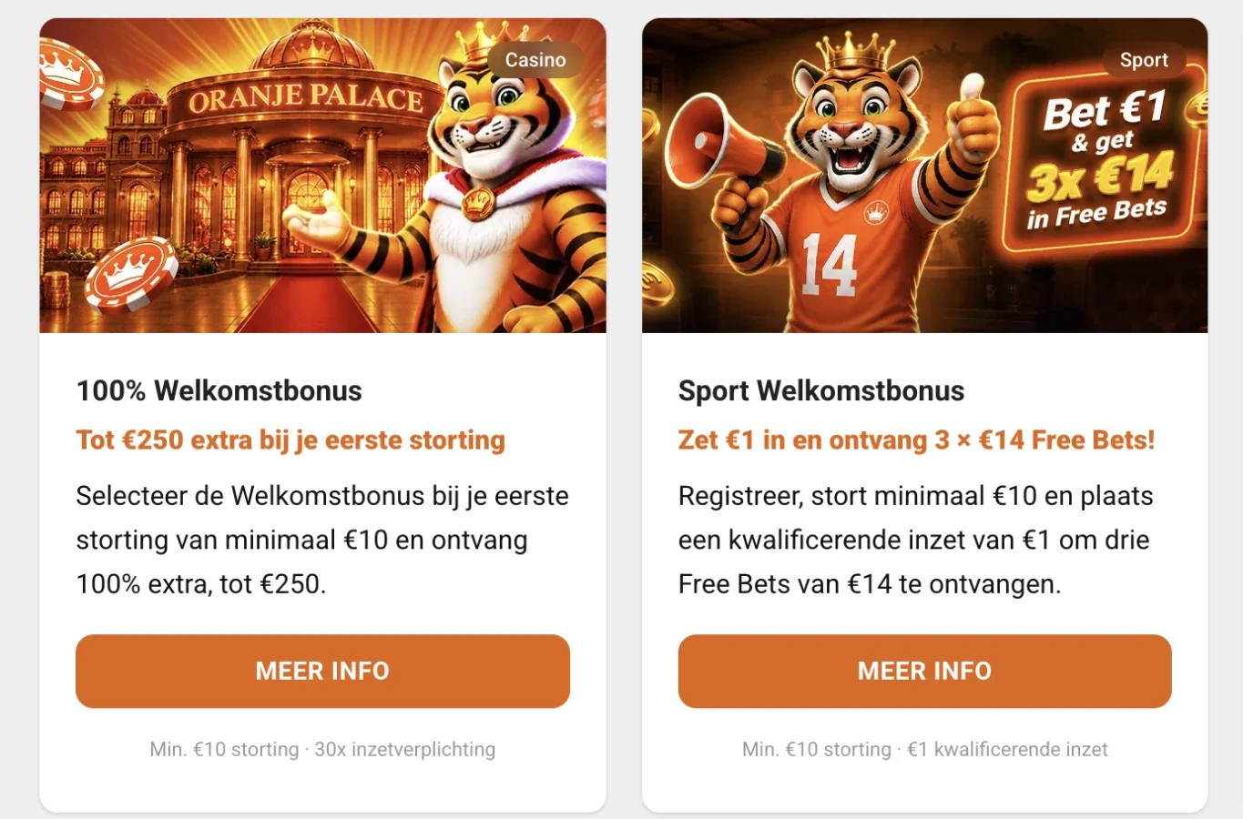 Promoties & Bonussen